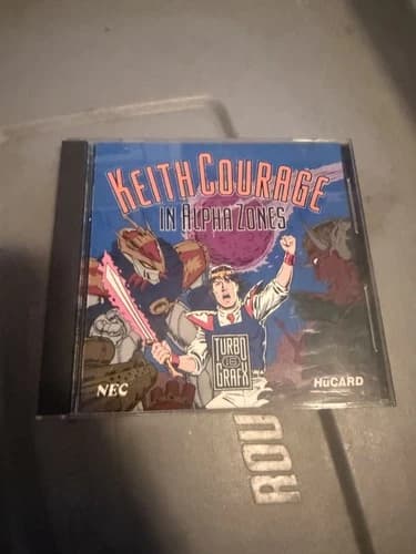 Keith Courage in Alpha Zones (TurboGrafx-16, 1989) Complete rb12
