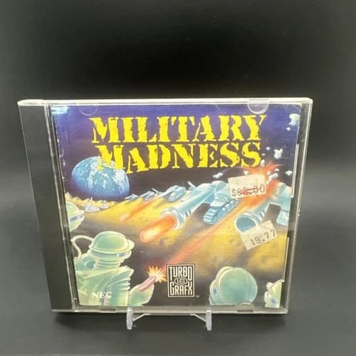 Military Madness (Turbo Grafx 16 tg16) Complete in Case Turbografx