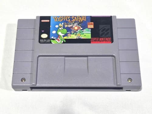 Yoshi's Safari - SNES | Tested & Working | Cartridge Only | Super Nintendo Game