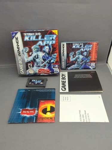 * Tron 2.0: Killer App (Game Boy Advance GBA, 2004) Complete CIB
