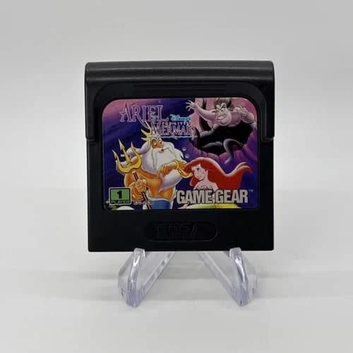 Ariel The Little Mermaid Sega Game Gear (INV A) - Tested & Working