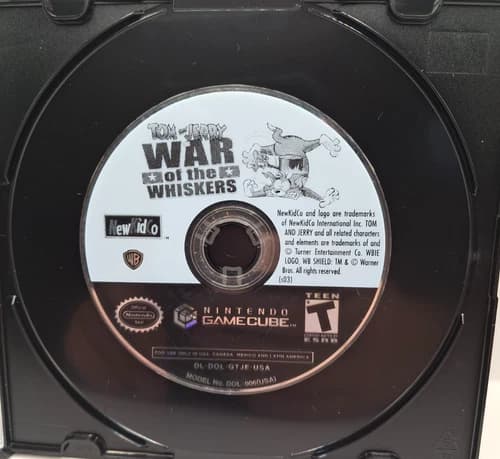 Tom & Jerry War of the Whiskers Nintendo Gamecube NGC DISC ONLY! NICE!