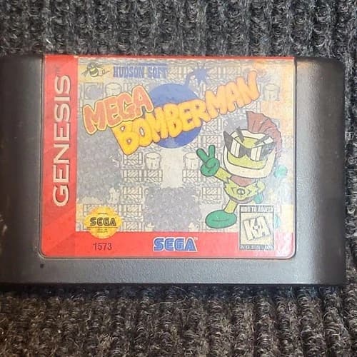 Mega Bomberman Genesis Game Only