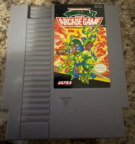 Teenage Mutant Ninja Turtles II: The Arcade Game (Nintendo NES, 1990) Cart Only!