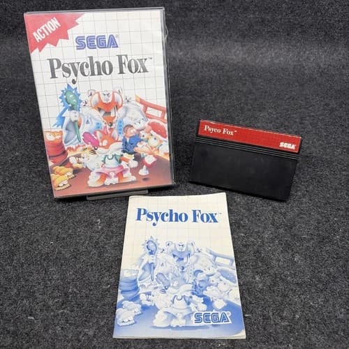 Psycho Fox (Sega Master System) - Authentic CIB Good Condition