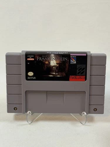 Mary Shelley's Frankenstein (Super Nintendo/SNES) Authentic, Tested & Working!