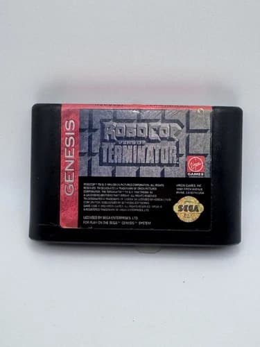 Robocop vs The Terminator (Sega Genesis, 1994) Game Only