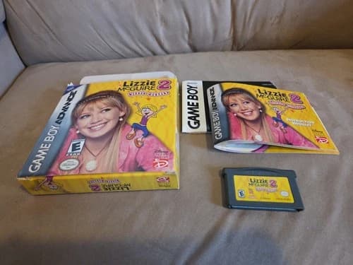 Lizzie McGuire 2: Lizzie Diaries (Nintendo Game Boy Advance, 2004)