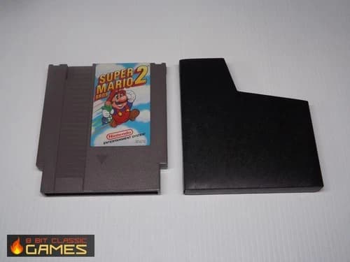 Super Mario Bros. 2 - Game Only - NINTENDO NES FAST SHIPPING! 720a