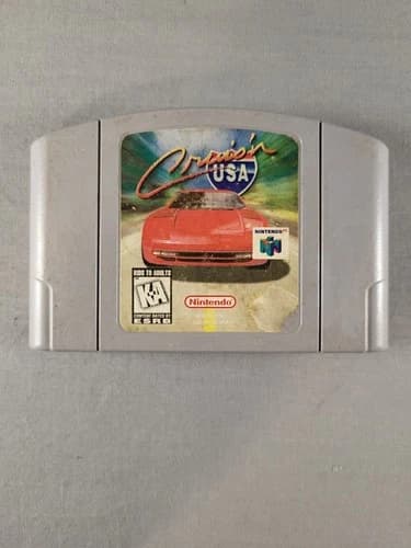 Cruis'n USA, N64, Loose, Authentic!