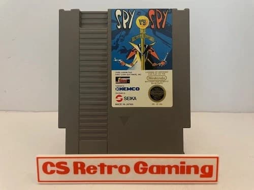 Spy vs Spy (Nintendo NES) Authentic Cleaned Tested Work