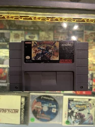 Sunset Riders Super Nintendo SNES Konami - Authentic Cartridge Only Works