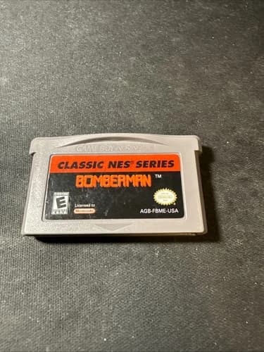Bomberman Classic NES Series Nintendo Game Boy Advance Authentic Nice Condition