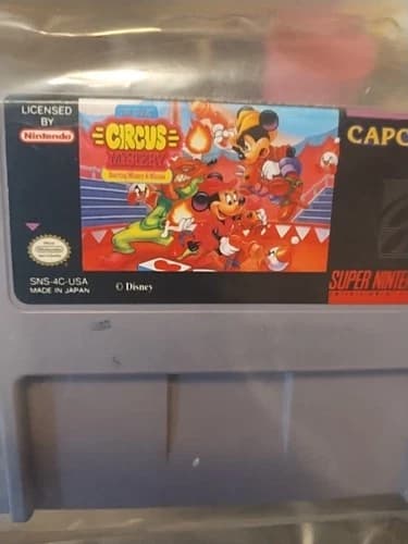 Great Circus Mystery Starring Mickey and Minnie Super Nintendo