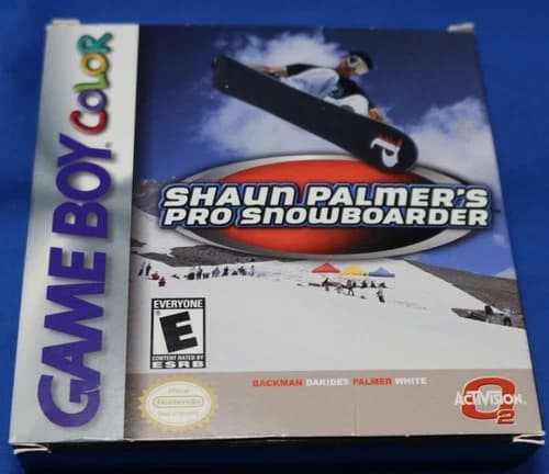 Shaun Palmer's Pro Snowboarder (Nintendo Game Boy Color) ~ CIB Tested Working