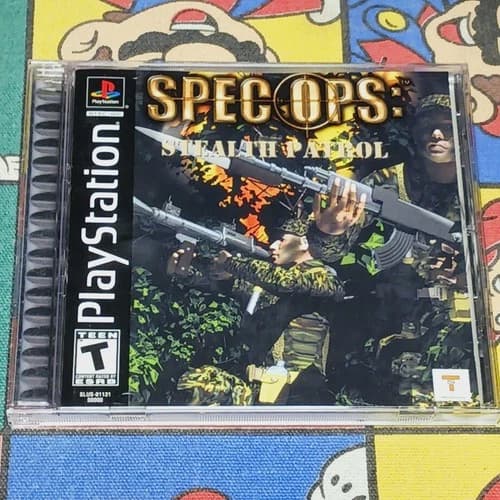 Spec Ops: Stealth Patrol (Sony PlayStation 1) PS1 CIB Complete Shooter Game