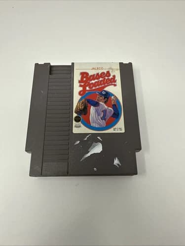 Bases Loaded 1 Baseball Authentic Nintendo NES game cartridge