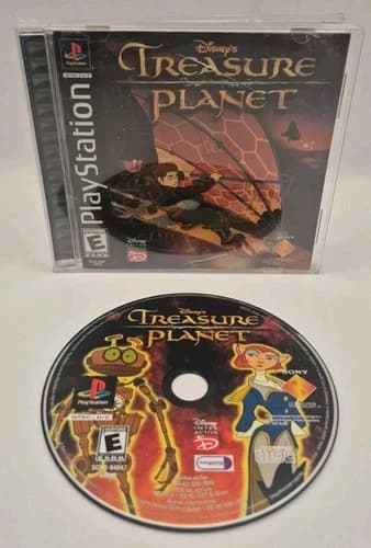 Disney's Treasure Planet (Sony PlayStation 1) PS1 CIB Complete Tested/Working