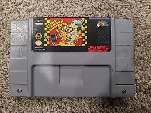 The Incredible Crash Dummies: Super Nintendo SNES Tested And Working