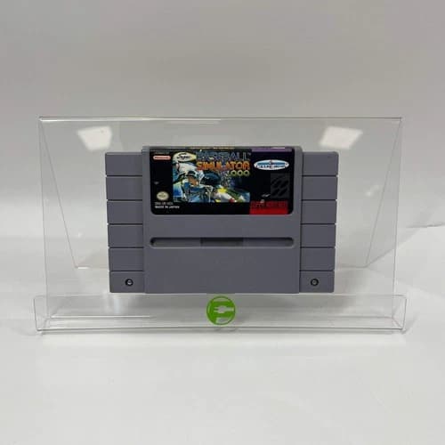 Super Baseball Simulator 1.000 (Super Nintendo SNES, 1991)