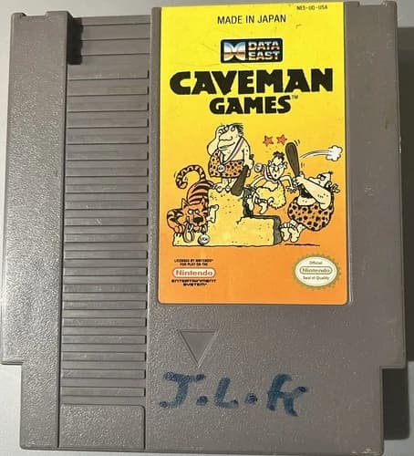 Caveman Games (Nintendo NES, 1990)