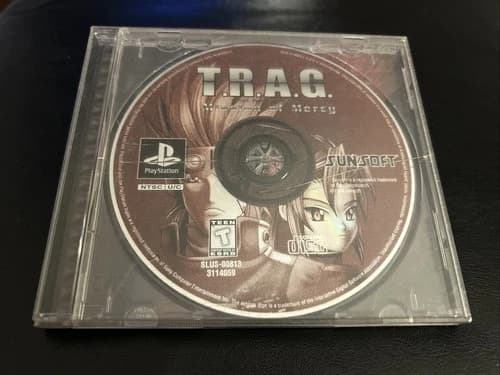 T.R.A.G. Mission of Mercy (Sony PlayStation 1 Ps1 ) TRAG Disc Only And Artwork