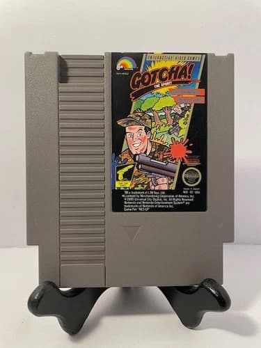 Gotcha (Nintendo NES) Cleaned Tested