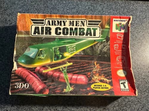Army Men Air Combat for Nintendo 64 (N64) Complete in Box (CIB)