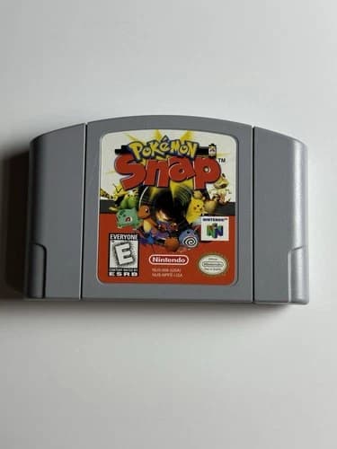 Pokemon Snap - Nintendo 64 (N64) - AUTHENTIC, TESTED, WORKING