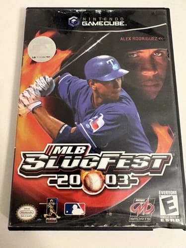 MLB SlugFest 2003 (Nintendo GameCube) Complete - Tested - Authentic