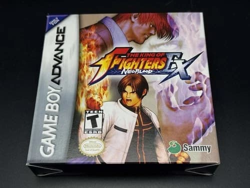 King of Fighters EX: Neo Blood Nintendo Game Boy Advance Gba, 2002 CIB Complete