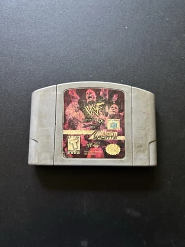 WWF Attitude (Nintendo 64, 1999) N64 - Authentic Cartridge Only - Tested