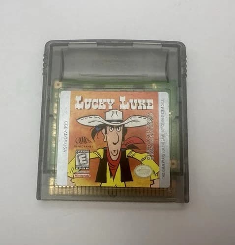Lucky Luke (Nintendo Game Boy Color) Game Cartridge VGC