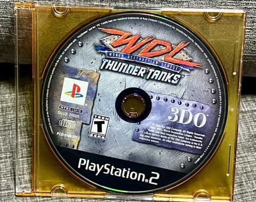 World Destruction League: Thunder Tanks (Sony PlayStation 1, 2000)