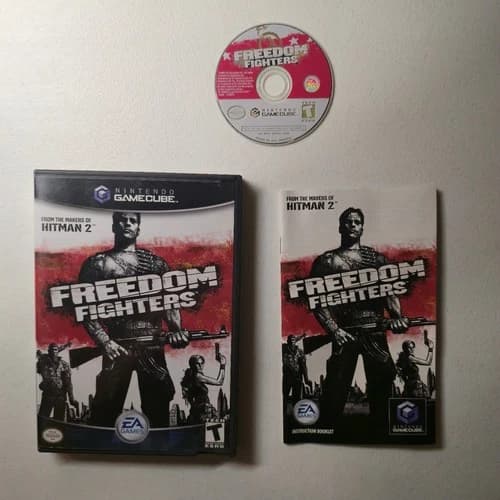 Freedom Fighters Nintendo GameCube Video Game Multiplayer Shooter