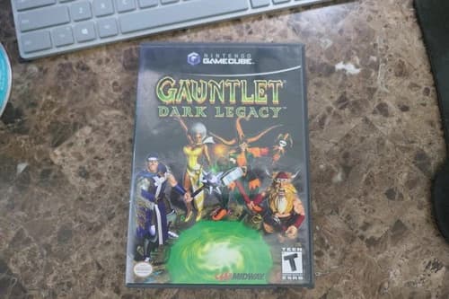 Gauntlet: Dark Legacy (Nintendo GameCube, 2002) CIB W/ Manual Tested Working