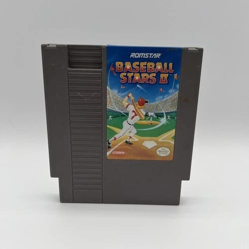 Baseball Stars II 2 (Nintendo Entertainment System NES) Cart Only! Tested!