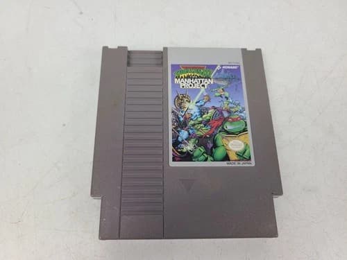 Teenage Mutant Ninja Turtles III: The Manhattan Project NES (TESTED)