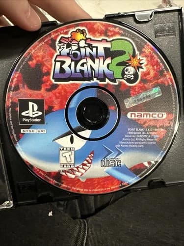 Point Blank 2 PS1 Sony PlayStation Disc Only Namco