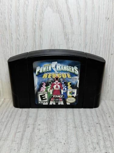 Saban's Power Rangers: Lightspeed Rescue (Nintendo 64, N64) Tested Cartridge