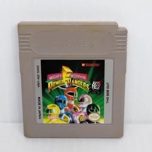 Mighty Morphin Power Rangers (Nintendo Game Boy, 1994) Tested - Authentic