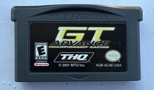 GT Advance Championship Racing GameBoy Advance Nintendo GBA
