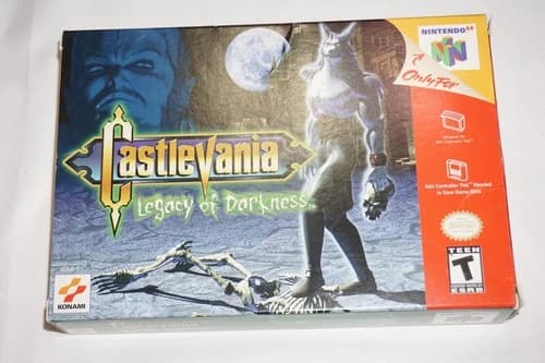 Castlevania: Legacy of Darkness (Nintendo 64 N64) Complete in Box CIB