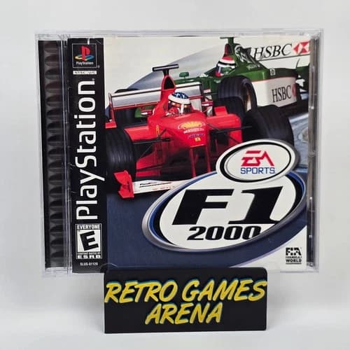 F1 2000 (PlayStation 1 PS1) CIB COMPLETE