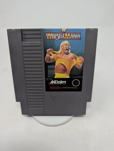 WWF WrestleMania (Nintendo Entertainment System, 1988) NES Cartridge Hulk Hogan