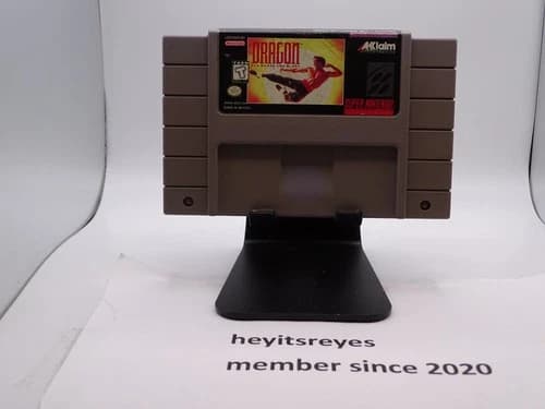 Dragon: The Bruce Lee Story - Super Nintendo - Original Cartridge