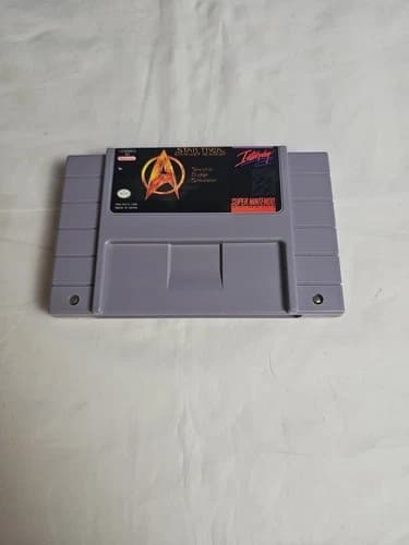 Star Trek: Starfleet Academy Starship Bridge Simulator (Super Nintendo) SNES