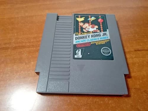 Donkey Kong Jr. (Nintendo Entertainment System NES, 1986) *TESTED*