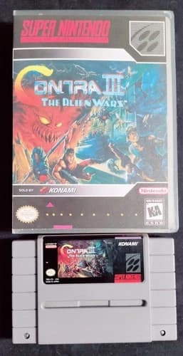 Contra III: The Alien Wars (SNES, 1992)