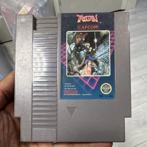 Capcom Trojan Nintendo NES Game Cartridge NTSC-U/C (US/Canada)